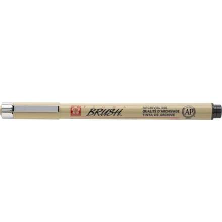 Brushpen Sakura Pigma Brush zwart