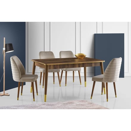 Eettafel Flora uitschuifbaar | Kalune Design