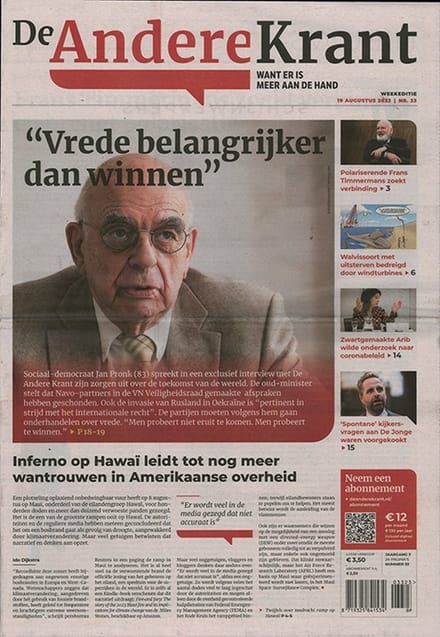 De Andere Krant - 33 2023