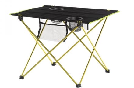Atom Campingtafel 56x40x41cm | Opvouwbaar | Groen