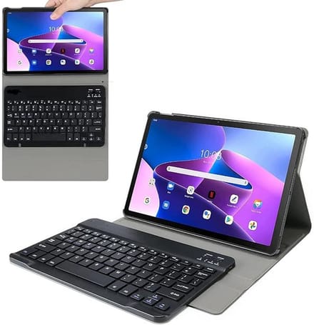 EtuiTab - Tablethoes - Draadloos Toetsenbord - Bluetooth - Voor Xiaomi Redmi Pad Pro 12.1" 2023