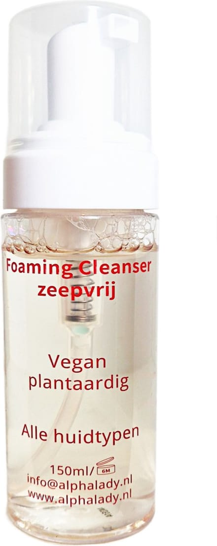 AlphaNature Reinings-Foam zeep(sulfaat)vrij