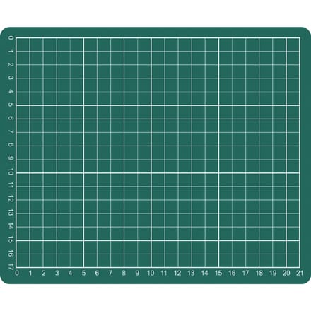 Snijmat Rillstab A5 - Zelfherstellend materiaal - Groen - 220 x 153 mm