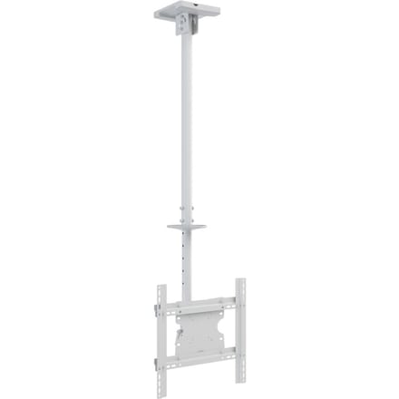 Multibrackets m Public Ceilingmount Gemiddeld Single 3000 Wit - Max 30 kg - recommended for 55"