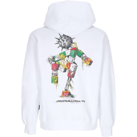 Herenhoodie Novanta Hoodie Wit
