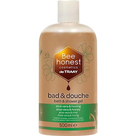 Bee Honest Bad & Douche Aloë Vera & Honing 500 ml