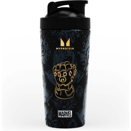 Myprotein Thanos shaker van gerecycled metaal - Zwart