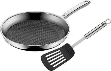 WMF Profi Resist - Koekenpan - Ø 28 cm - RVS - Inclusief Profi Plus Spatel - Geschikt voor Inductie
