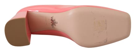 Patenten Leren Blokhak Pumps