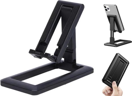 PD® - Telefoonhouder - Tablethouder - Houder voor telefoon en tablet - Verstelbare telefoonhouder - Opvouwbare houder