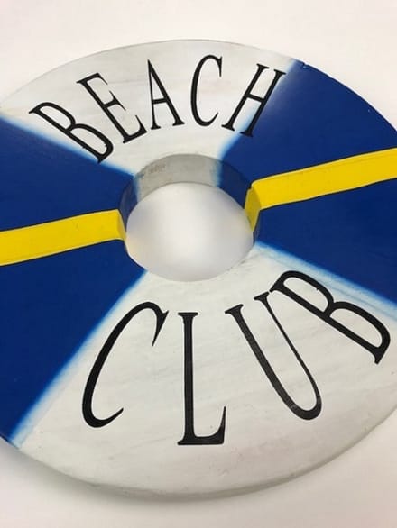 Beach Club doorsnee 30 cm