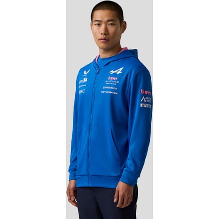 Officieel Unisex Bwt Alpine Formula One Team Hoodie Met Rits
