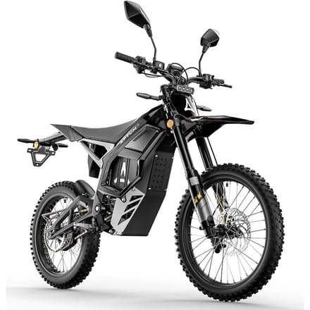 APTUM AP-8F Elektrische Enduro, 120 km Bereik & EEC-Gecertificeerd zwart