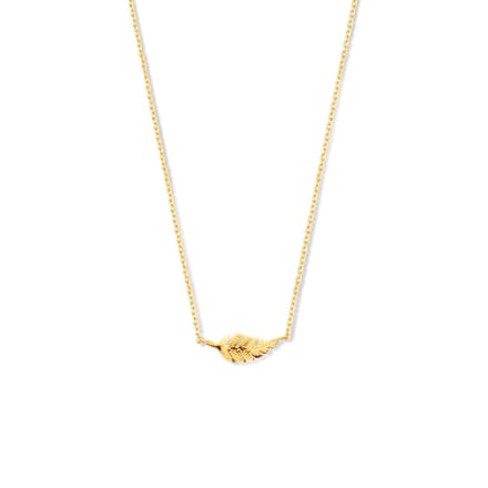 Collier Veer 0,8 Mm 40 - 42 - 44 Cm 14K Geelgoud