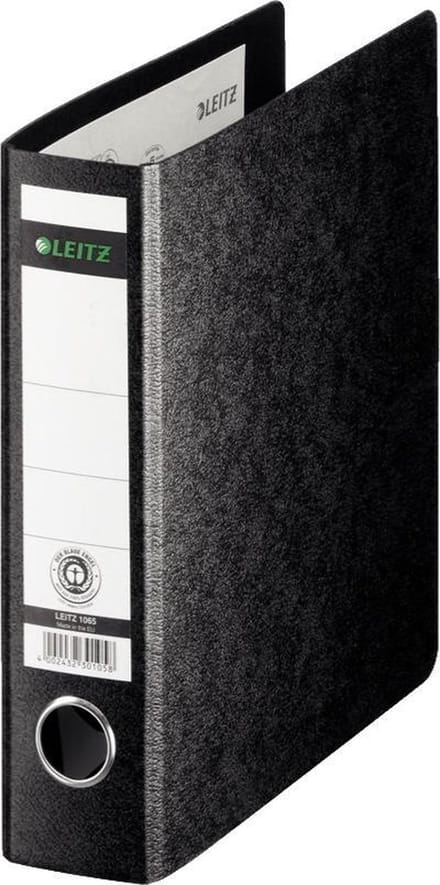 LEITZ karton-ordner, 180 Graden, DIN A5, 56 mm, zwart
