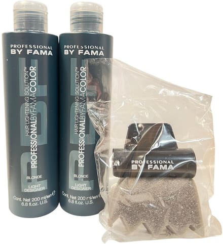 Professional By Fama Color Blonde Light Designer Kit 2x 200ml