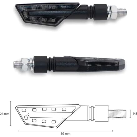 LED knipperlichten motor Taac FR07