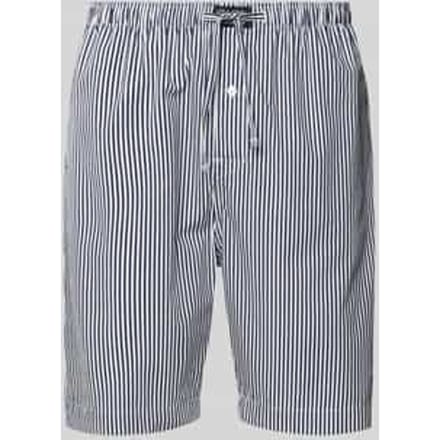 Regular fit korte pyjamabroek van puur katoen