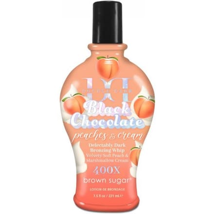 Bruine Suiker Dubbel Zwarte Chocolade Perziken & Room 221ml