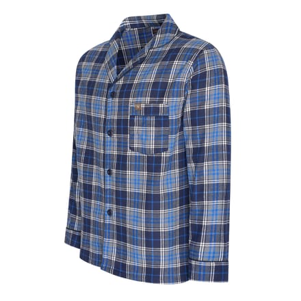 Cappuccino Italia - Heren Pyjama Alba Pyjama - Blauw - Maat M