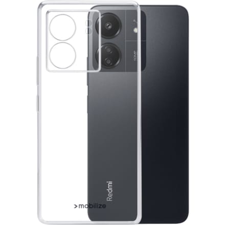 Mobilize Xiaomi Redmi 13C Siliconen (TPU) Hoesje Transparant