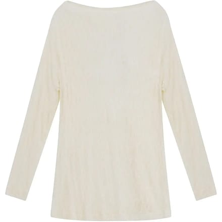 Vrouwen blouse met lange mouwen van kant Mat Fashion