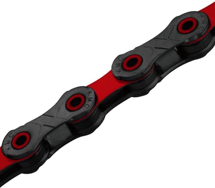 KMC DLC 12 speed Fietsketting - Zwart/Rood