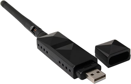 Draadloze Netwerkkaart - Internet Adapter - Snelle Internettoegang - AR9271 Chipset - 2DBI Antenne - Zwart