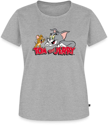 Tom En Jerry Vang Me Maar Premium T Shirt Dames