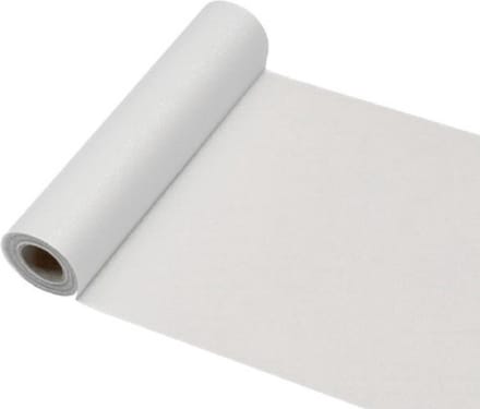 Chaks Tafelloper op rol - witte glitter - 30 x 500 cm - polyester