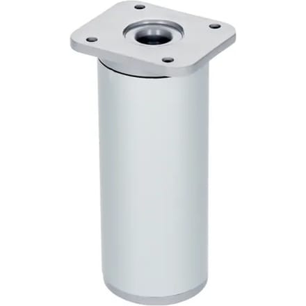 Duraline Meubelpoot Verstelbaar Rond Alumimium Ø4x10-13cm