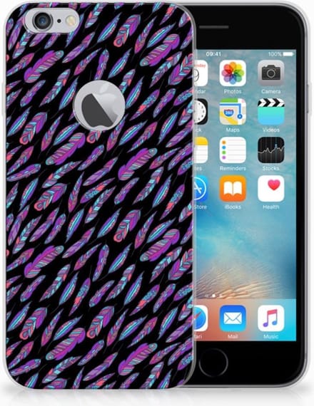 Apple iPhone 6 Plus | 6s Plus TPU bumper Feathers Color