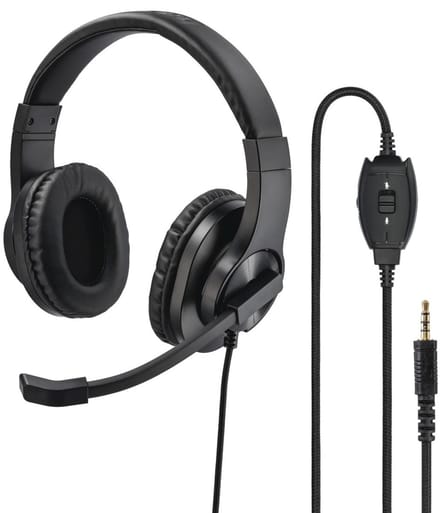 Hama "HS-P350" PC Office Headset Stereo black