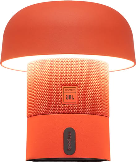Kooduu Sensa Play Mini - Draabare Speaker Lamp - Krachtig Geluid - Dimbaar Licht - Orange