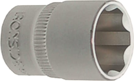 Ironside Dop Zeskant 1/4" – 4 mm | Chroom-Vanadium | Professionele Dopsleutel