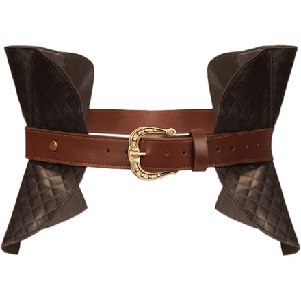 Liebe Seele - The Equestrian Leather Corset - Leren Corset M/L