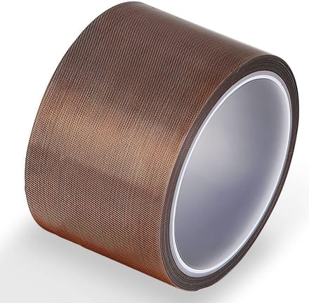 Dailygoods - Teflon Plakband voor Vacuümmachine - Hoge Temperatuur Zelfklevend (70mm x 10m)