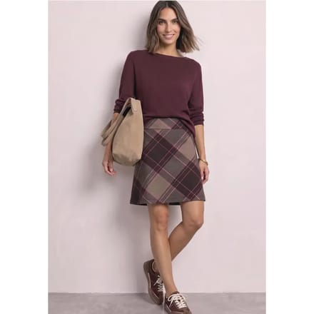 Minirok met ruitjespatroon