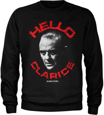 The Silence Of The Lambs Sweater/trui -L- Hello Clarice Zwart