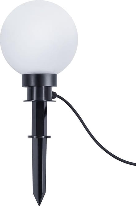 REALITY BOLO - Grondspie - Zwart - excl. 1x E27 23W - Buitenverlichting - IP44