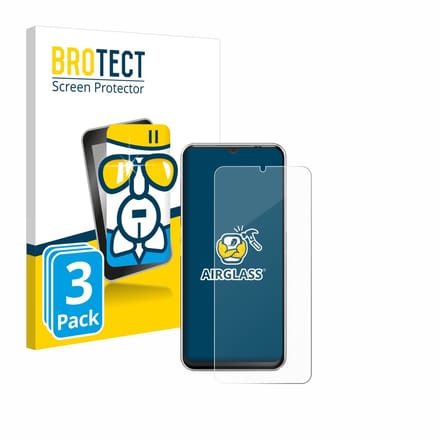 Screenprotector 3 Stuks voor Emporia ME.6 Beschermglas transparant