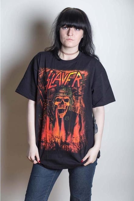 Slayer Wehrmacht Mens T Shirt: Medium