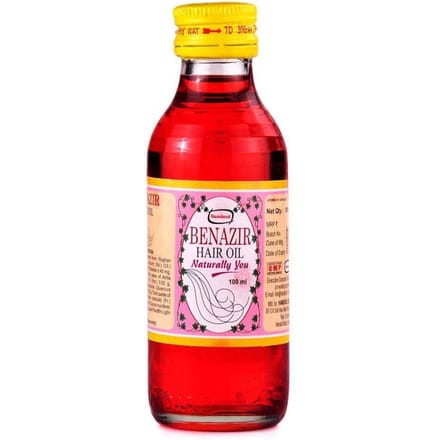 Benazir: haar olie (100 ml), Benazir Haarolie, Hamdard 7.65625 red