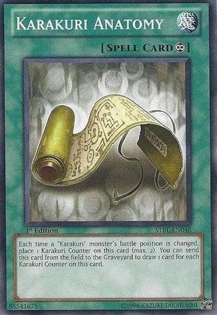 Yu-Gi-Oh! Speelkaart Karakuri Anatomie - Starstrike Blast - Eerste Editie