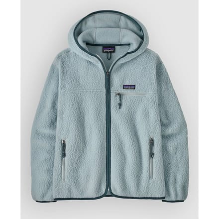Patagonia Retro Pile Hoodie blauw