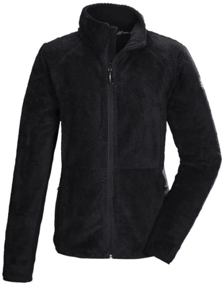 Killtec dames wintervest - fleece - 43296 - zwart - maat 44