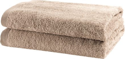 Casilin - Como - set van 2 douchelakens - 70x140 - Beige