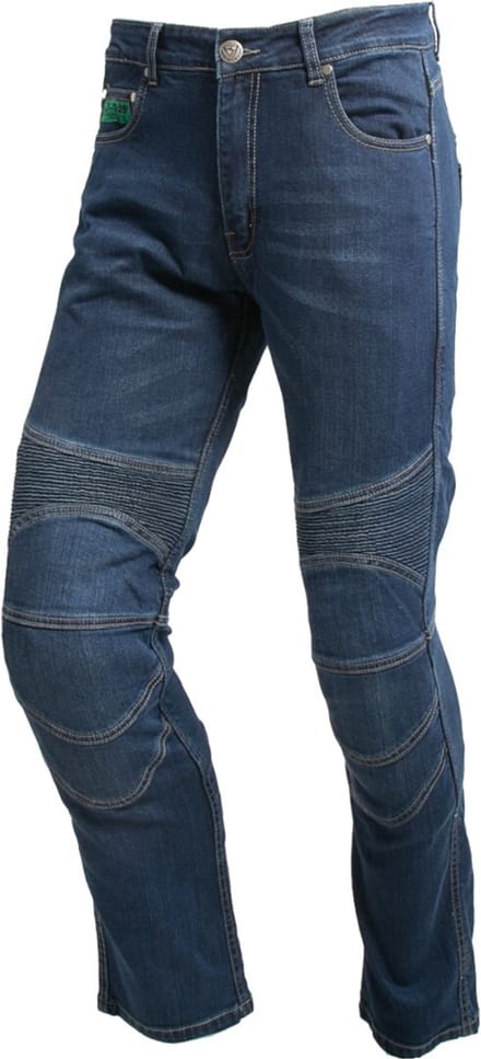 MUGENRACE Matteo Blauwe Motorjeans - Broek