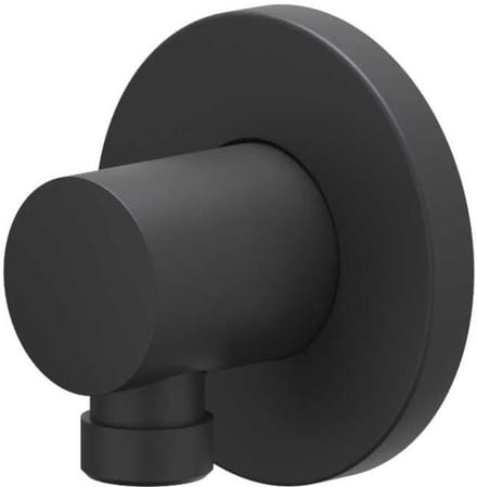 IVY Toebehoren Wanduitlaat 1/2" Mat zwart PED