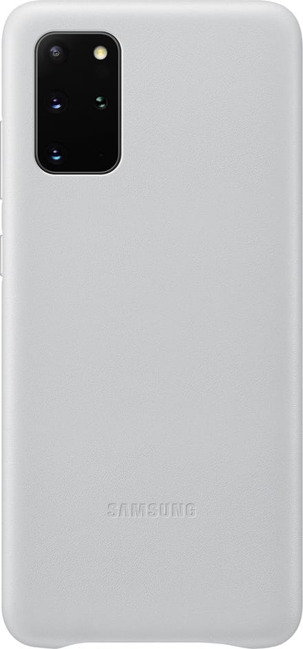 Samsung Leather Hoesje - Samsung Galaxy S20 Plus - Lichtgrijs